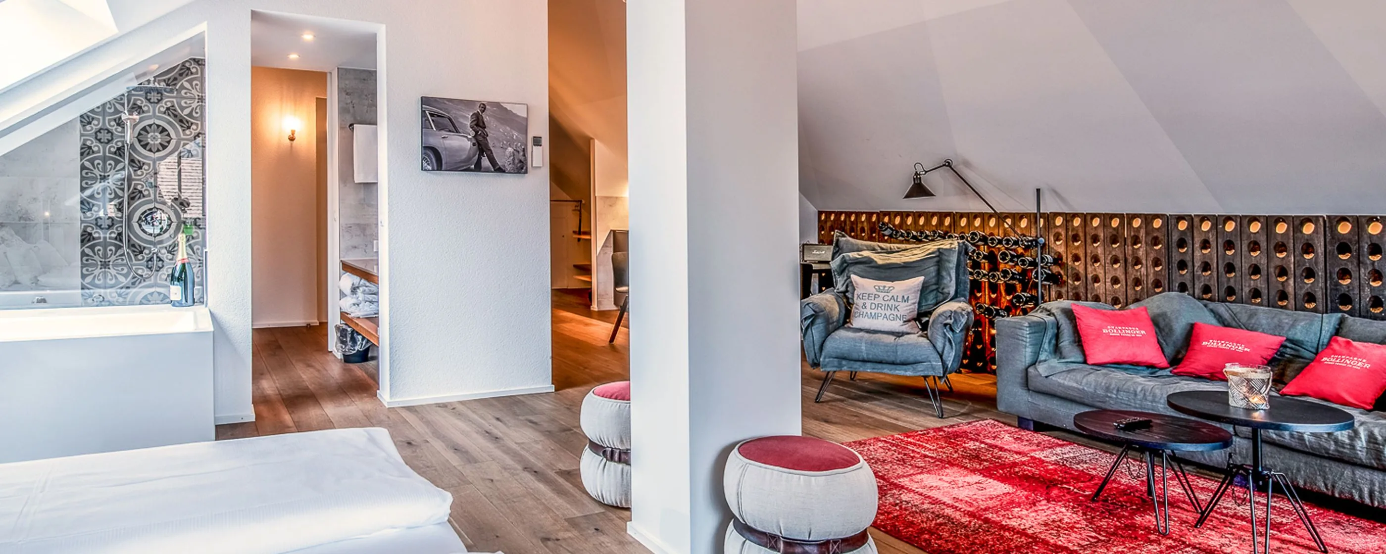 Landhotel Hirschen, Erlinsbach: Bollinger Champagne Suite