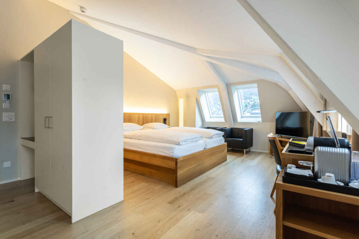 Hotel ABC, Chur: Deluxe Zweibettzimmer