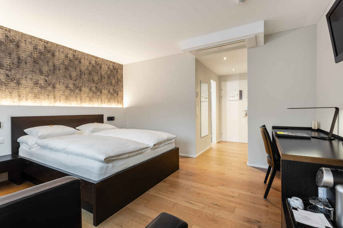 Hotel ABC, Chur: Superior Grandlit Zimmer 