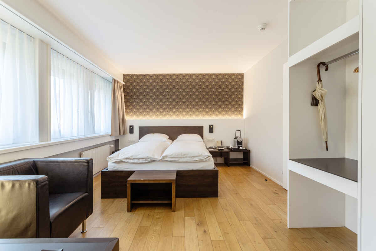 Hotel ABC, Chur: Superior Grandlit Zimmer 