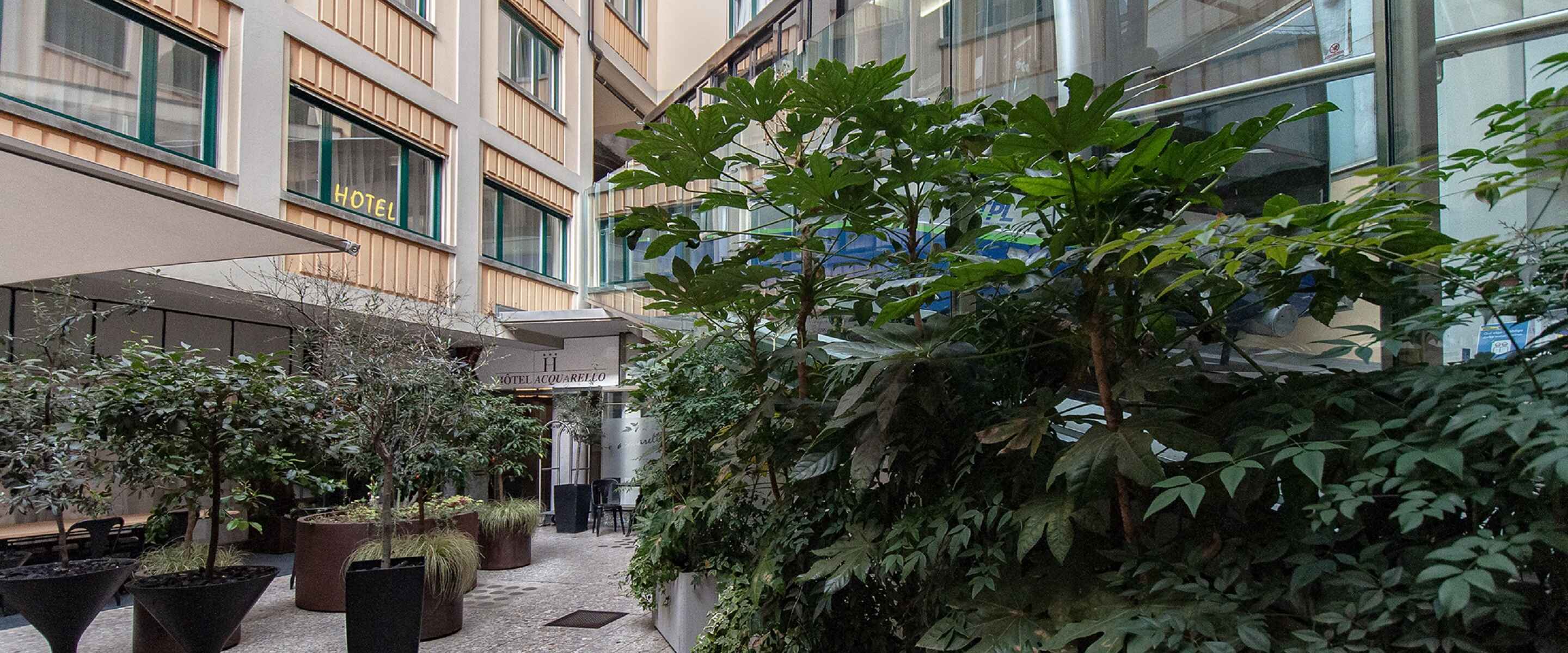 Hotel Acquarello, Lugano: Aussenansicht