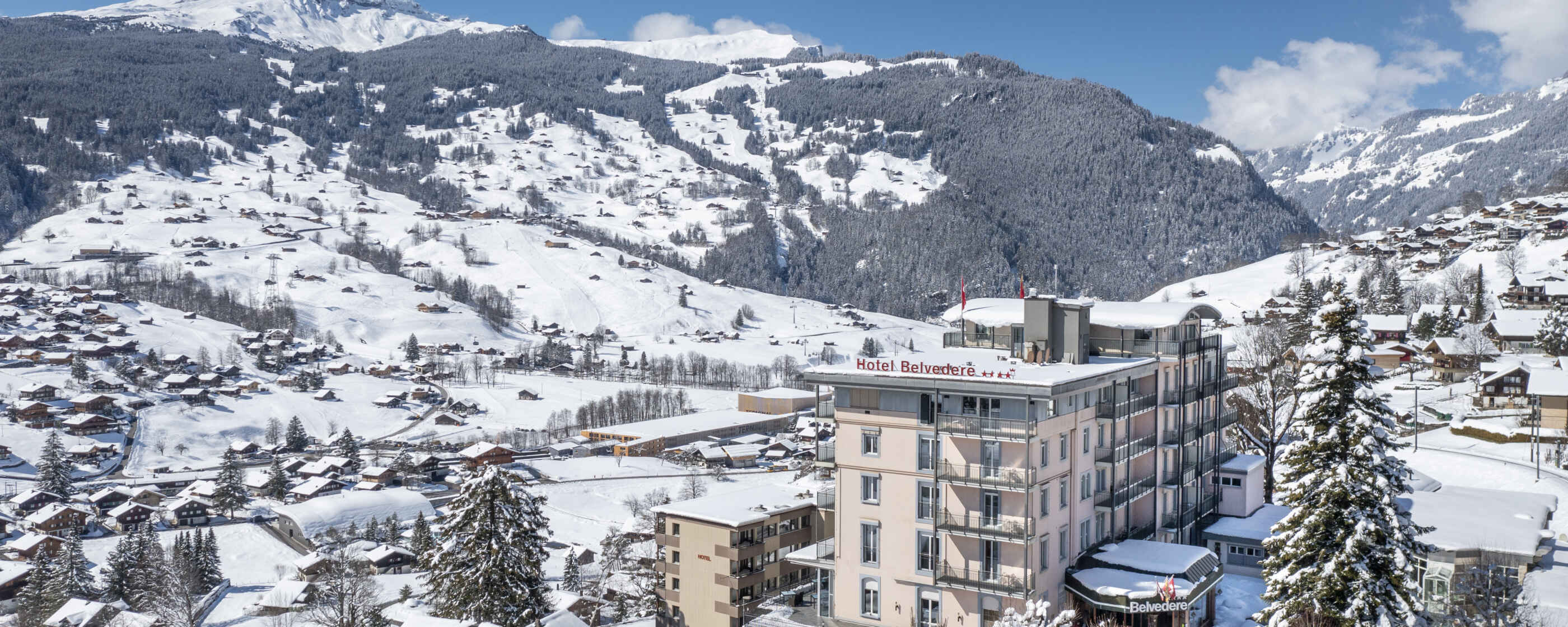 Hotel Belvedere, Grindelwald: Winter