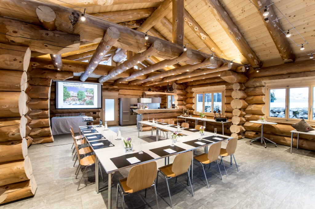 Hotel Kemmeriboden-Bad, Schangnau: Sitzungszimmer Blockhaus 