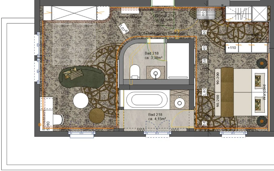 Hotel Eiger, Mürren: Corner Junior Suite mit Balkon und Eiger Bergblick