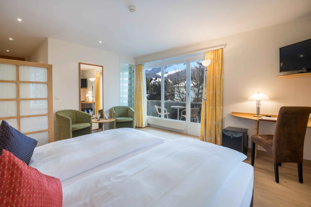 Deluxe Doppelzimmer mit Bergsicht