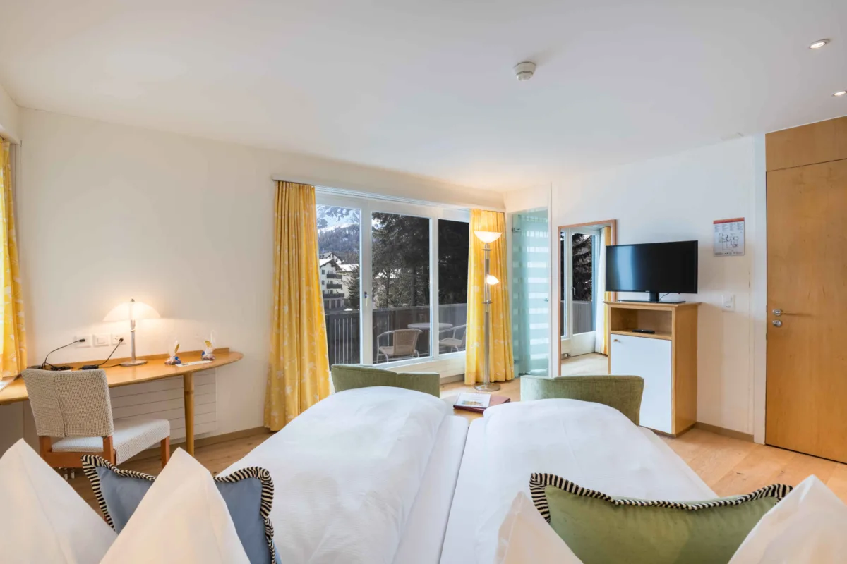 Deluxe Doppelzimmer mit Bergsicht