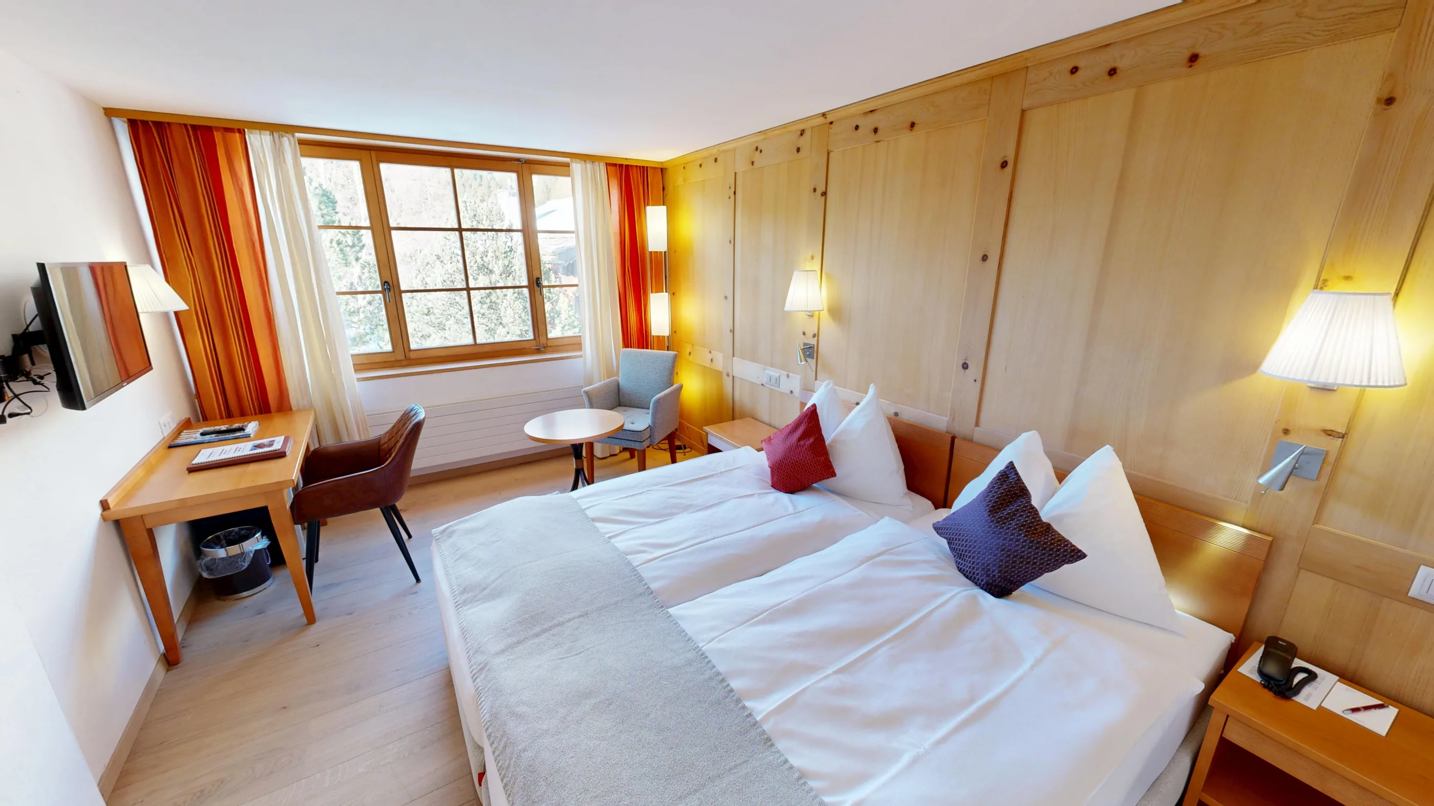 Deluxe Doppelzimmer mit Bergsicht