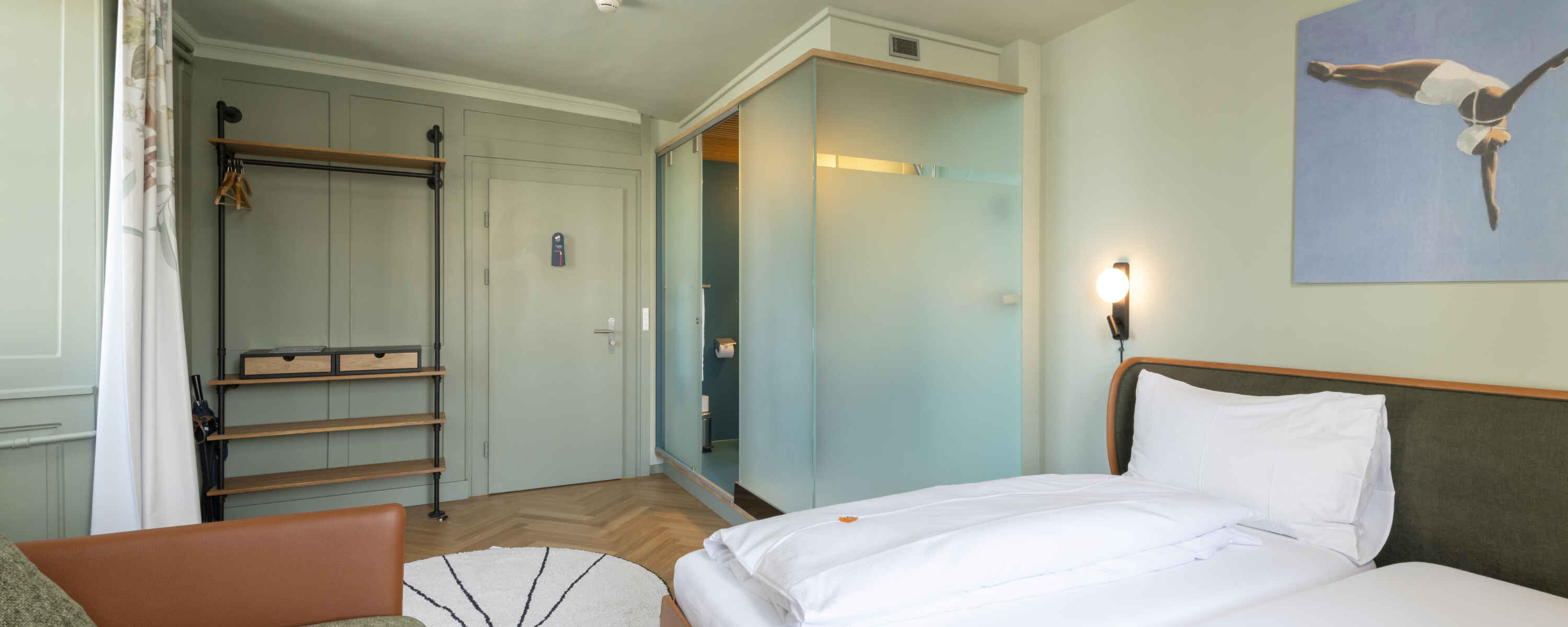 Hotel An der Aare, Solothurn: Superior Boutique Dreibettzimmer