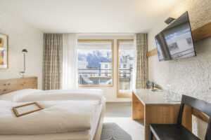 Hotel Hauser, St. Moritz: Economy Doppelzimmer