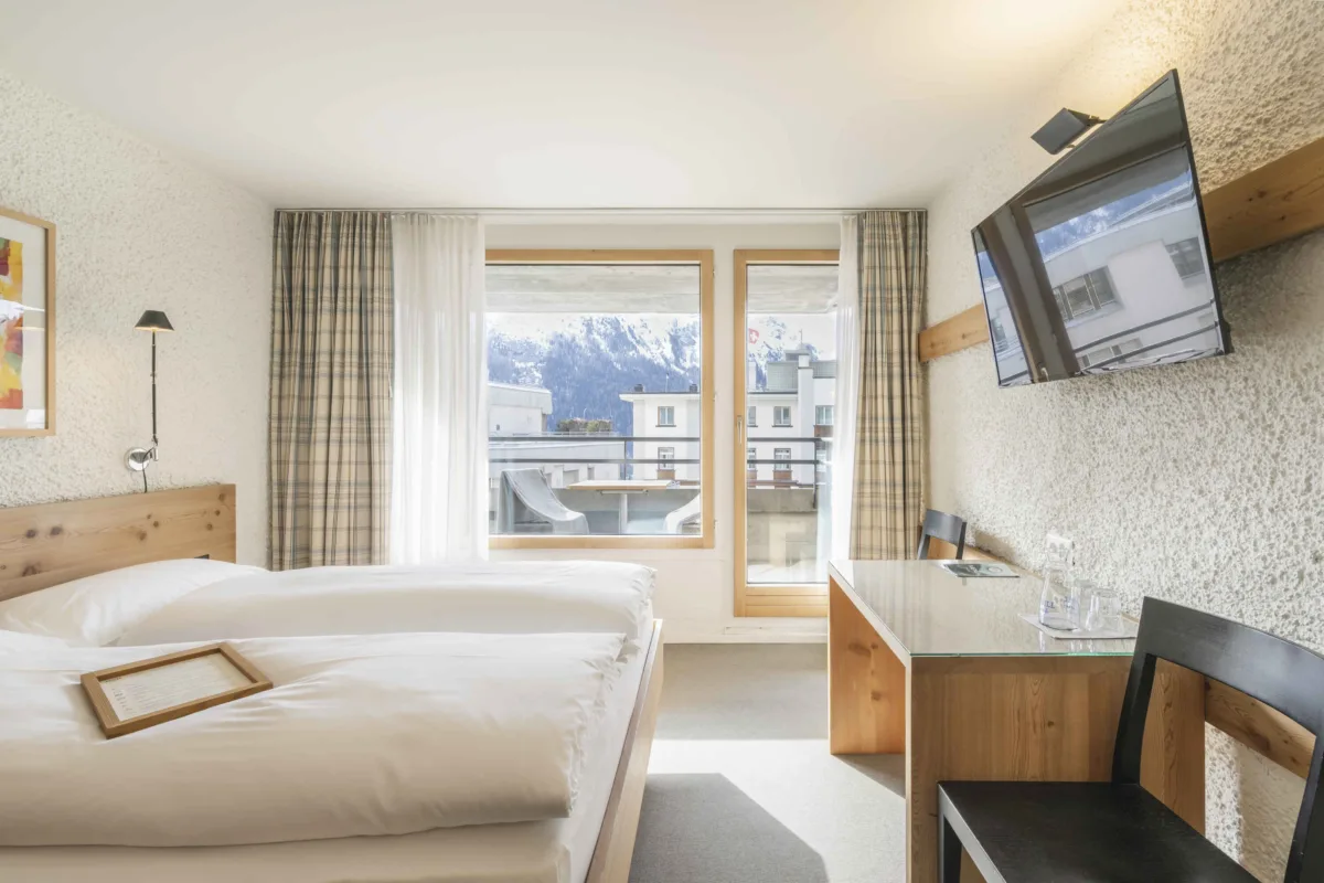 Hotel Hauser, St. Moritz: Economy Zimmer