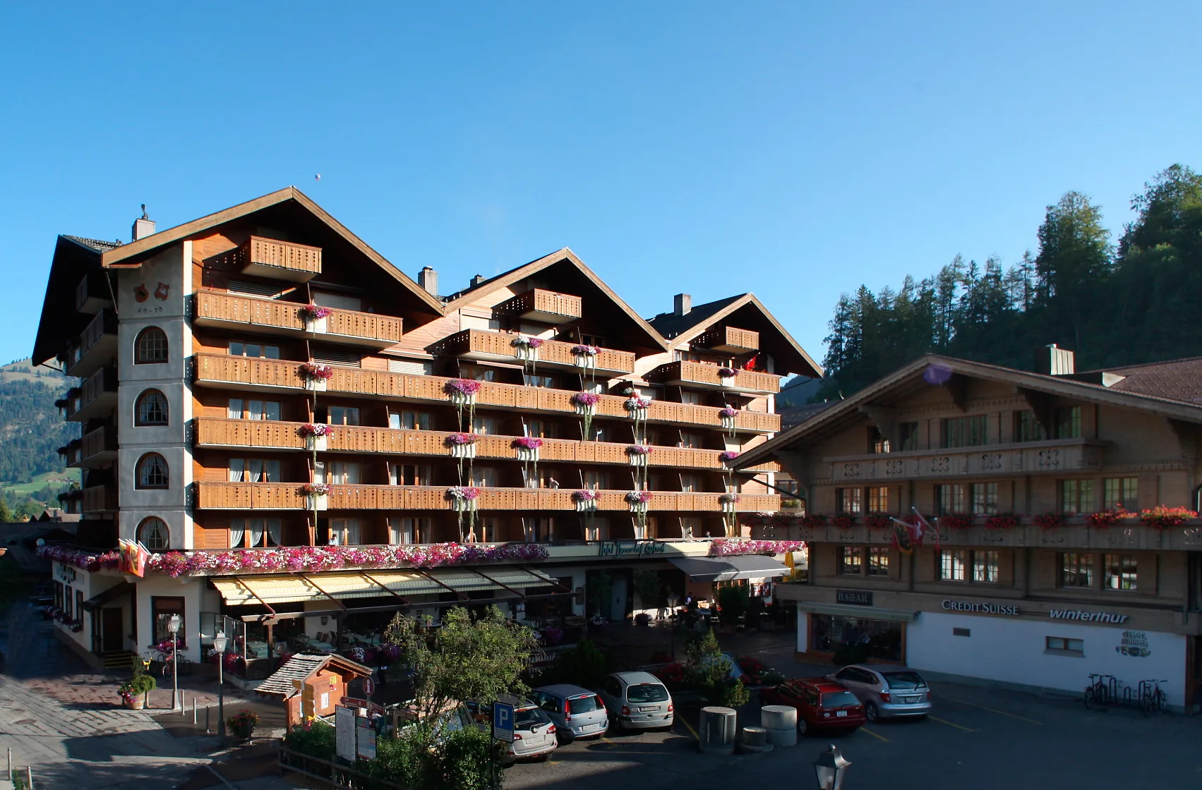 Hotel Bernerhof, Gstaad: Lobby