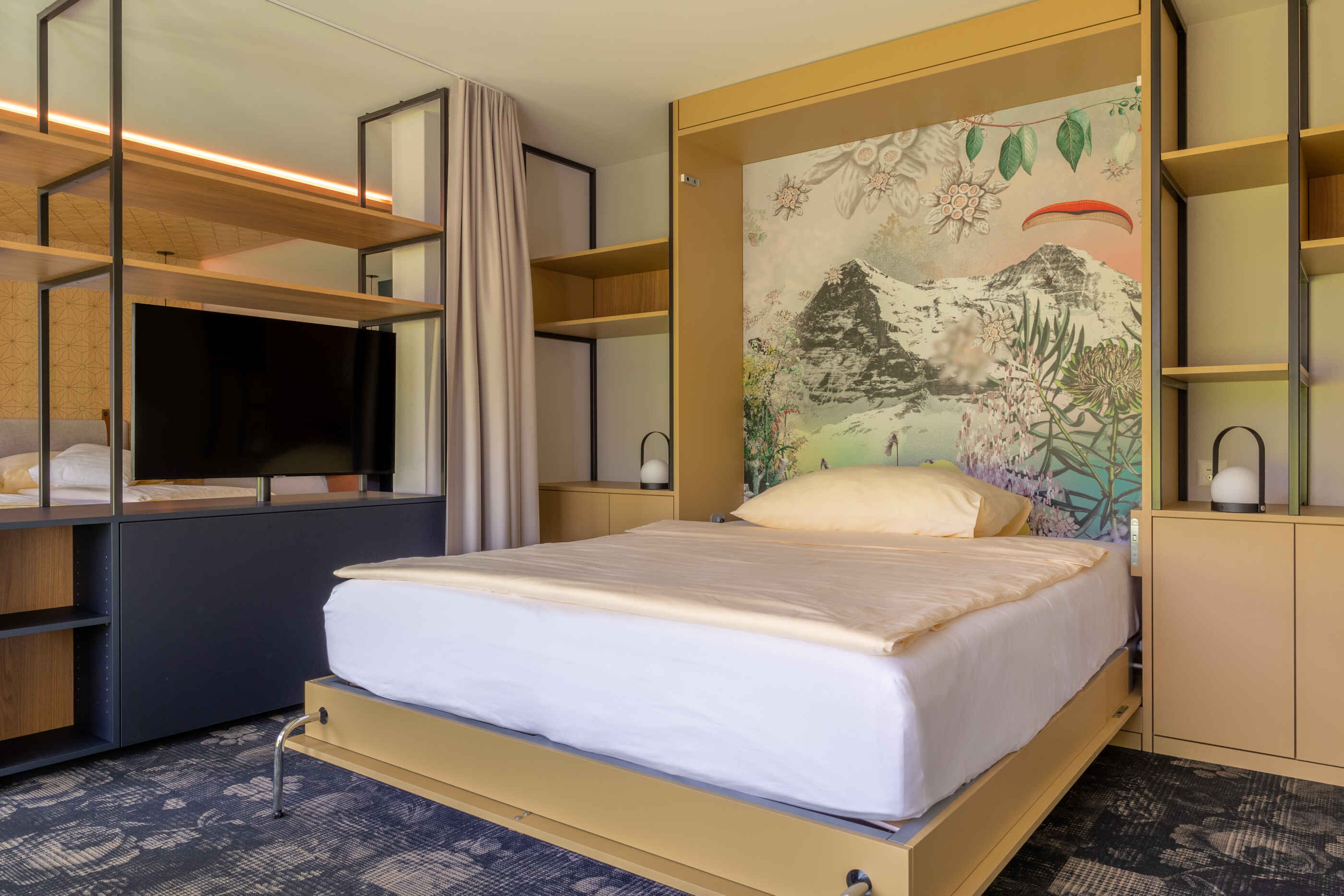 Hotel Stella, Interlaken: camera spaziosa per 1-4 persone