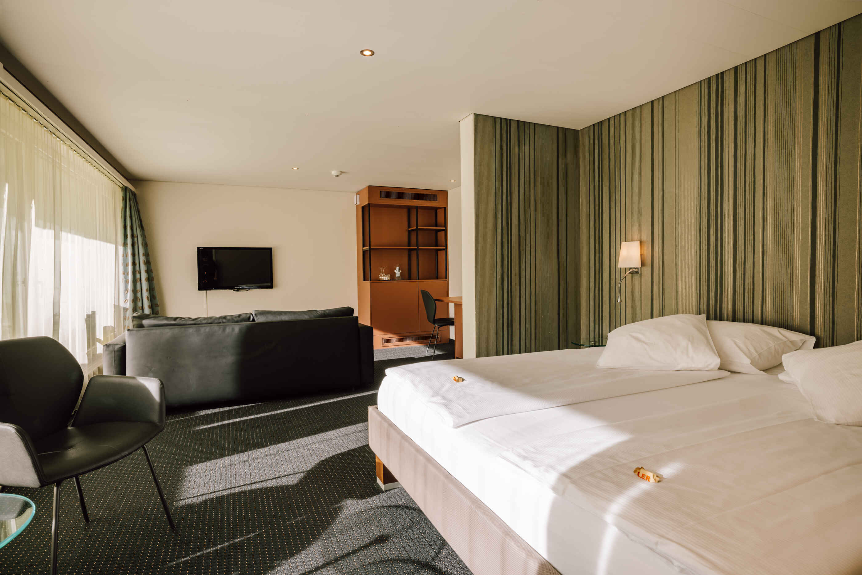 Hotel Stella, Interlaken: camera spaziosa per 1-4 persone