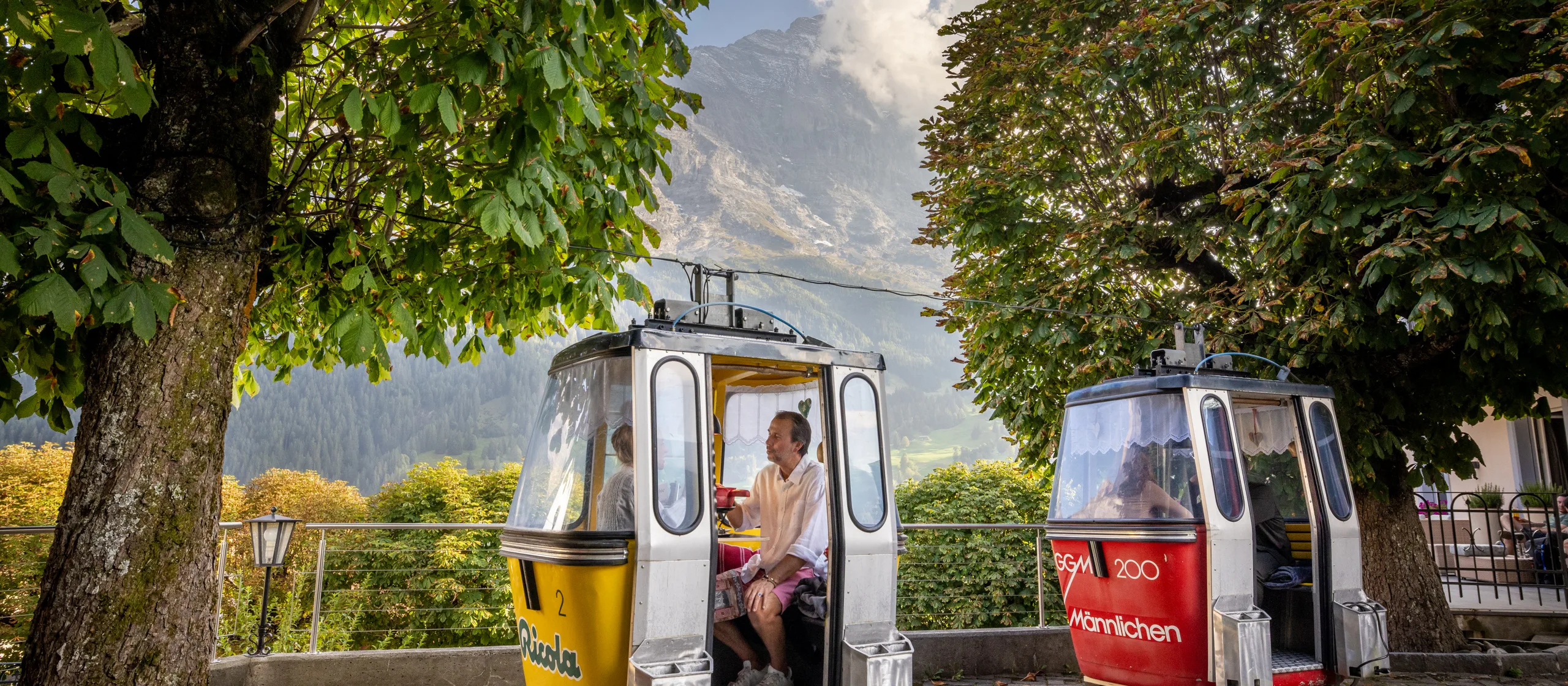Hotel Belvedere, Grindelwald: Fondue Gondola