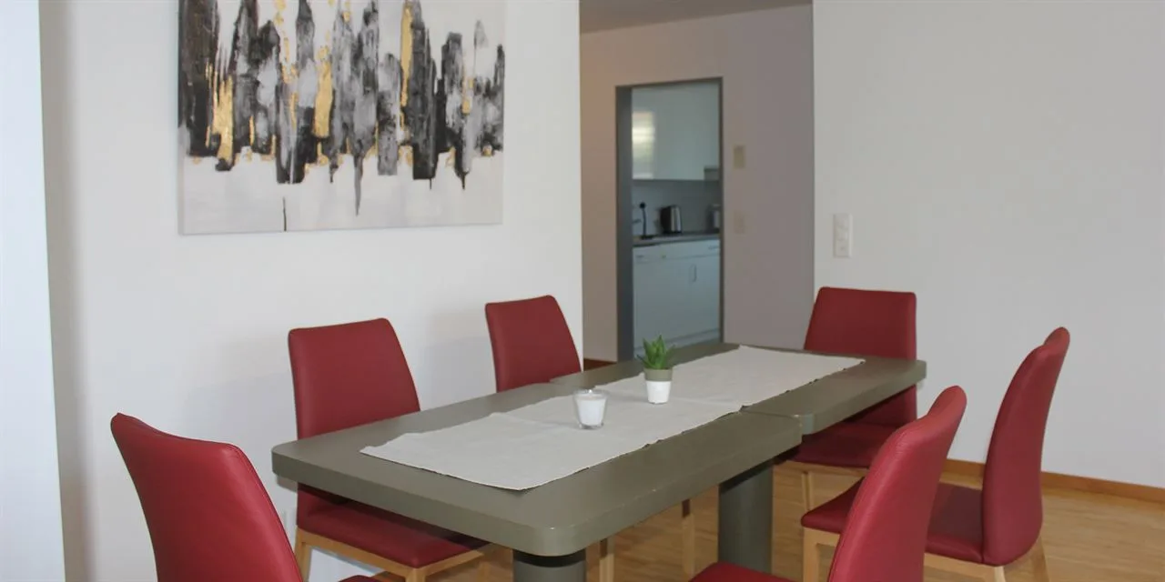 Herisau Apartments: Apartment Rubina dining area