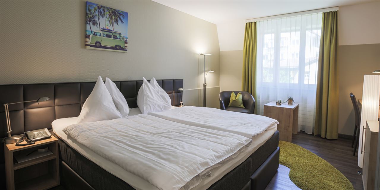 Hotel Herisau, Herisau: Doppelzimmer