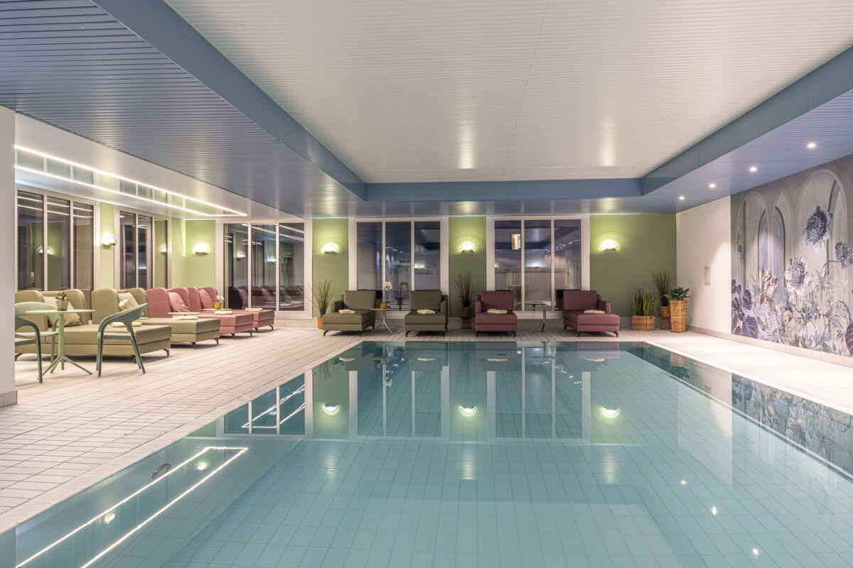 Sporthotel Central, Davos: Hallenbad