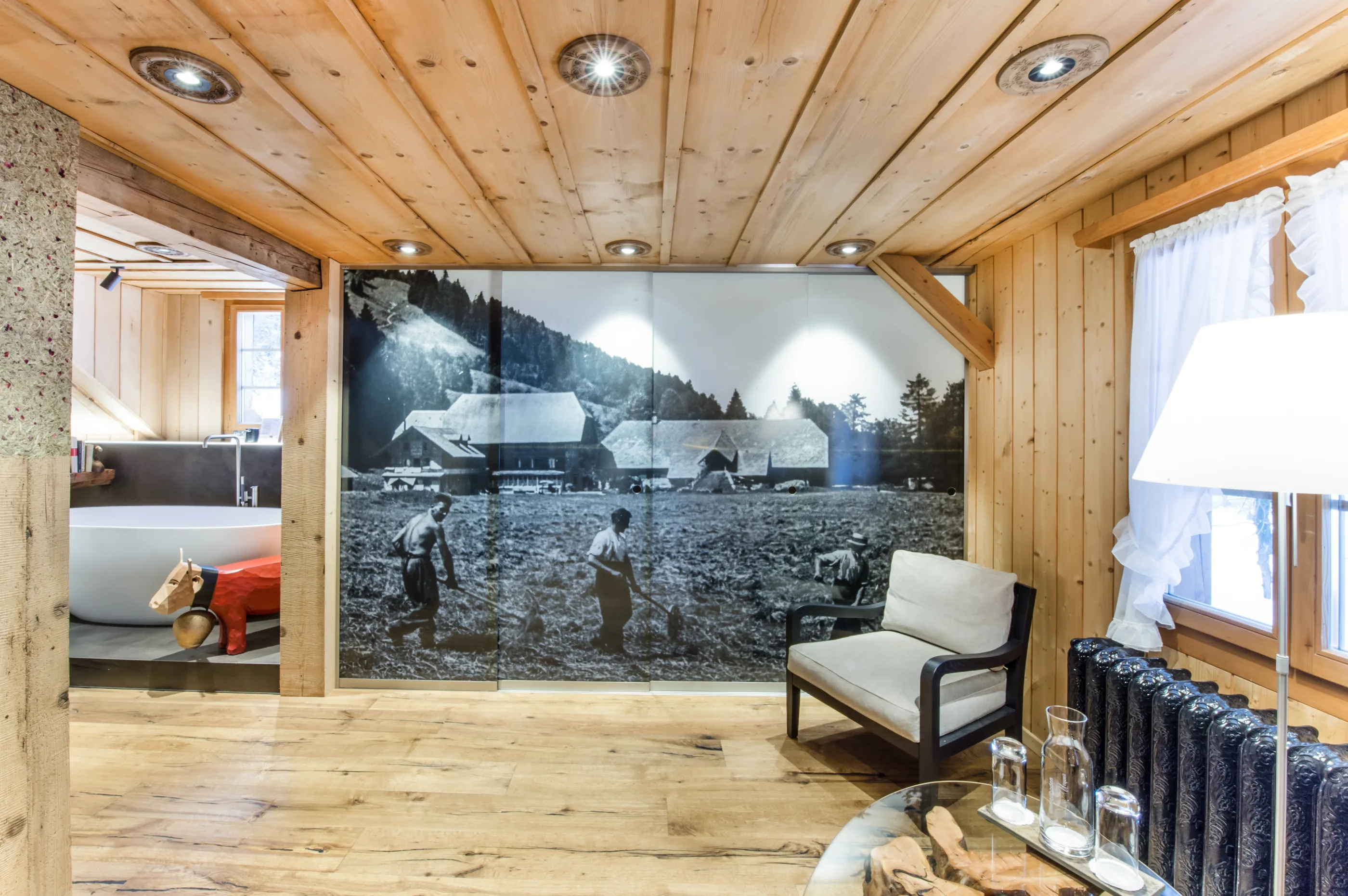 Hotel Kemmeriboden Bad, Schangnau: Heugade 1878