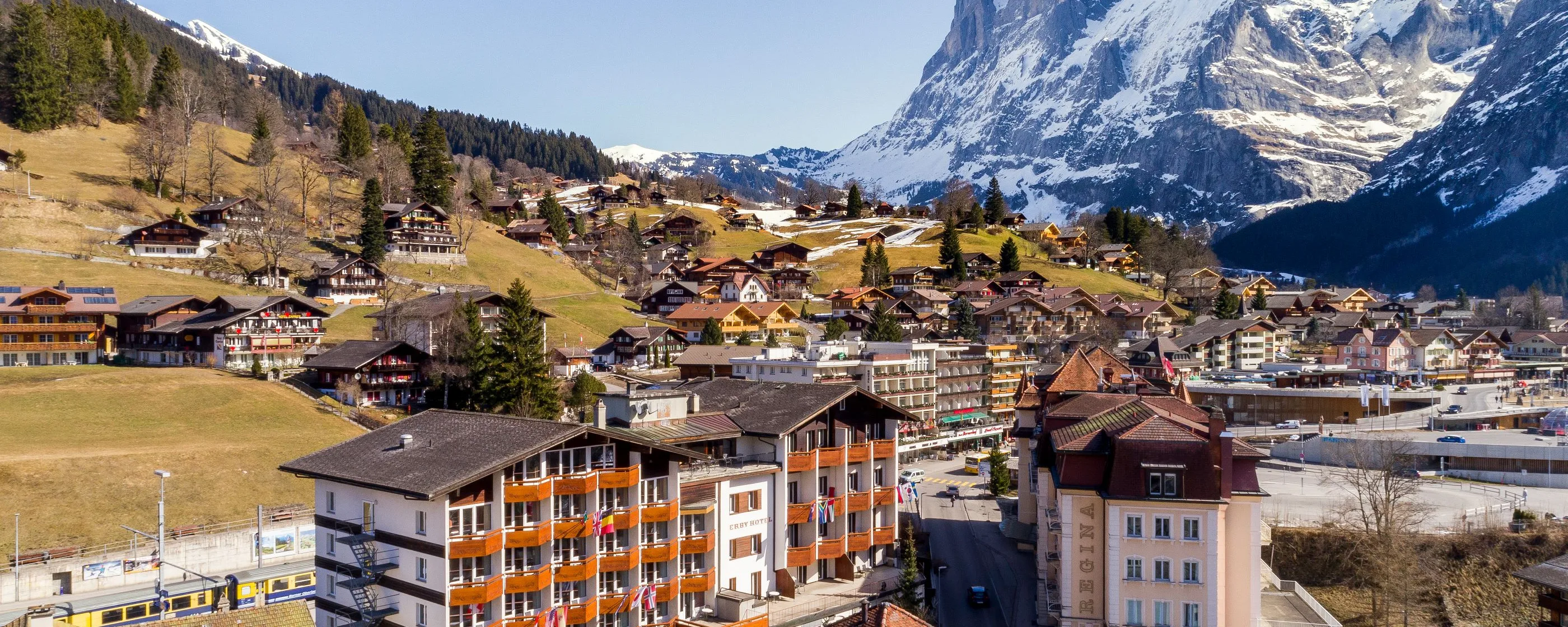 Hotel DerbyHotel Derby, Grindelwald: Aussenansicht