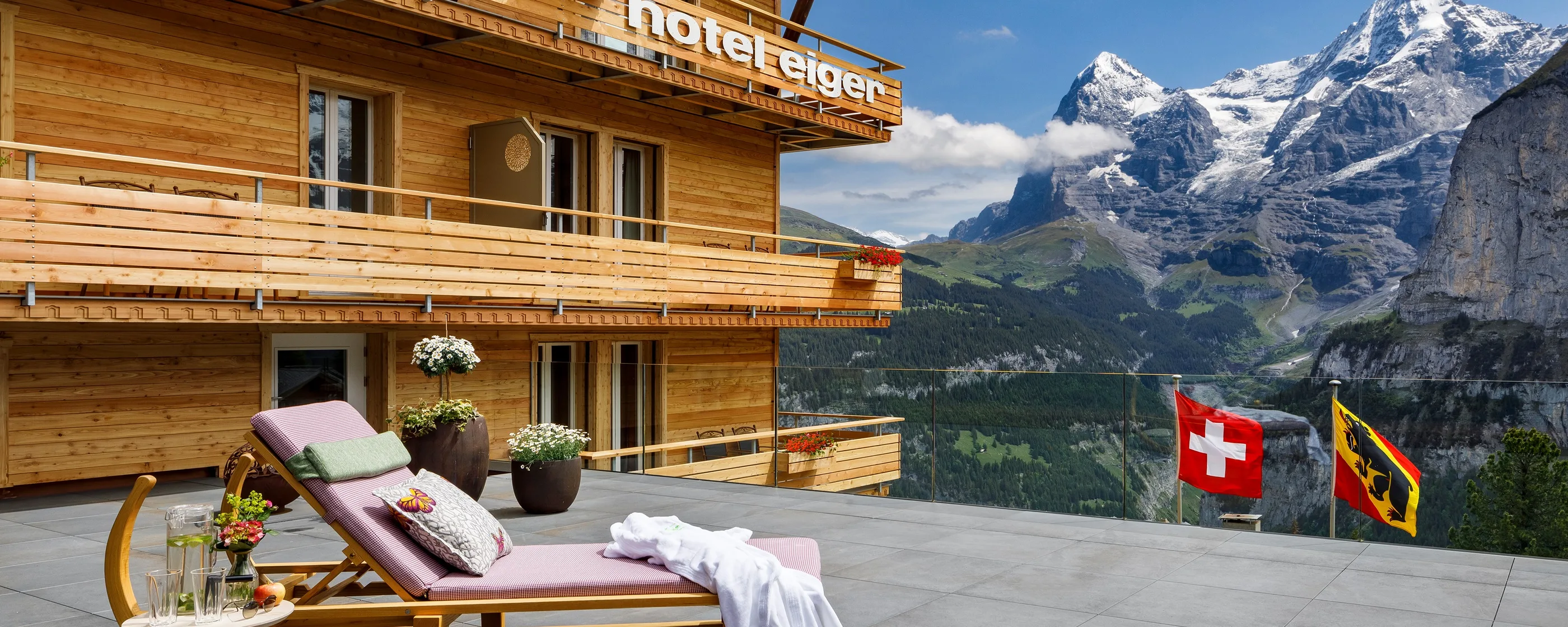 Hotel Eiger, Mürren: Aussenansicht