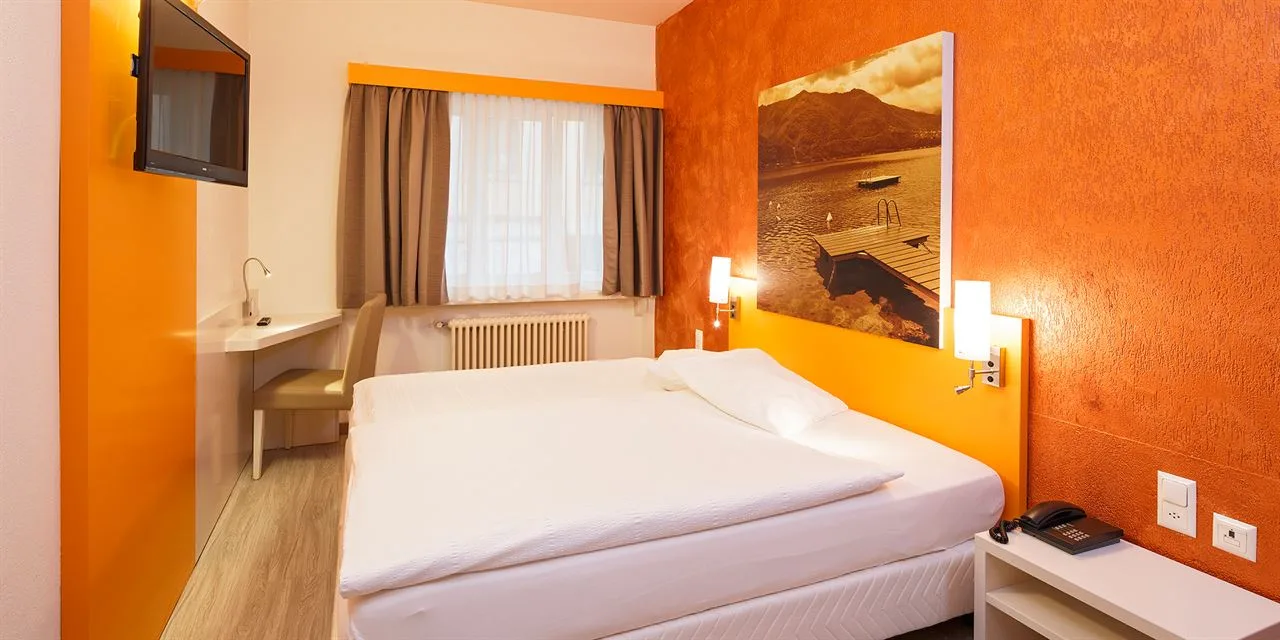 Hotel Acquarello, Lugano: Economy Zweibettzimmer