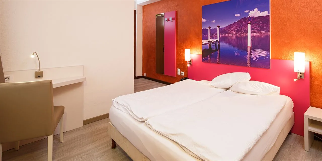 Hotel Acquarello, Lugano: Economy Einzelzimmer