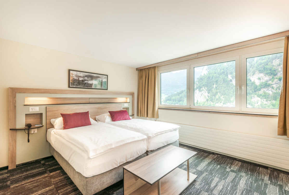 Hotel Metropole, Interlaken: Doppelzimmer Twin ohne Balkon (1. bis 12. Etage)