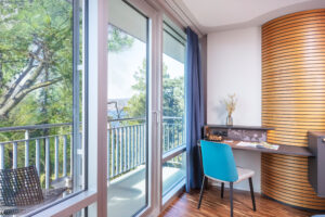 Hotel Sedartis, Thalwil: Park Double Room mit Balkon