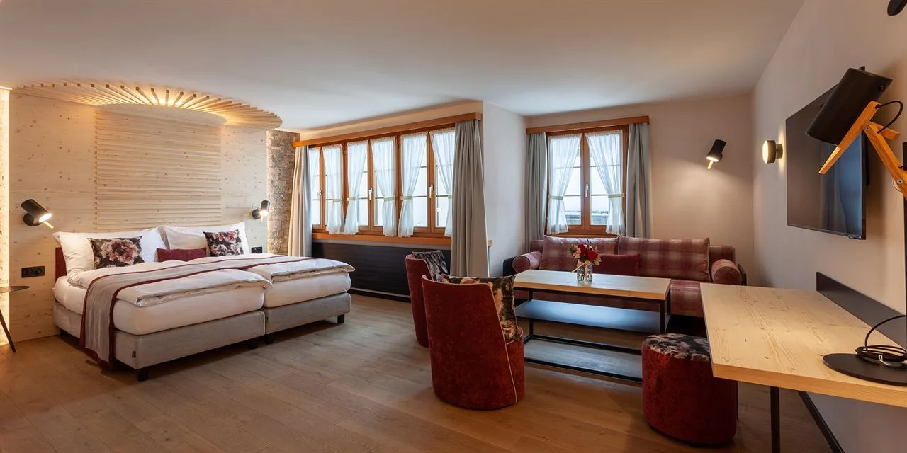 Hotel Sonne, Andermatt: Superior Doubleroom