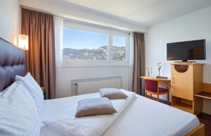 Hotel Seerausch, Beckenried: Comfort Queen Bedded Room - Lake View