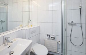 Hotel Rigi Kaltbad: Superior Double Room with Mountain View - Bathroom