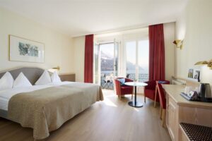 Seehotel Waldstaetterhof, Brunnen: Executive Double Room with lake view and balcony