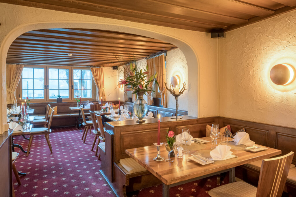 Hotel Schweizerhaus, Maloja: Restaurant Orsini