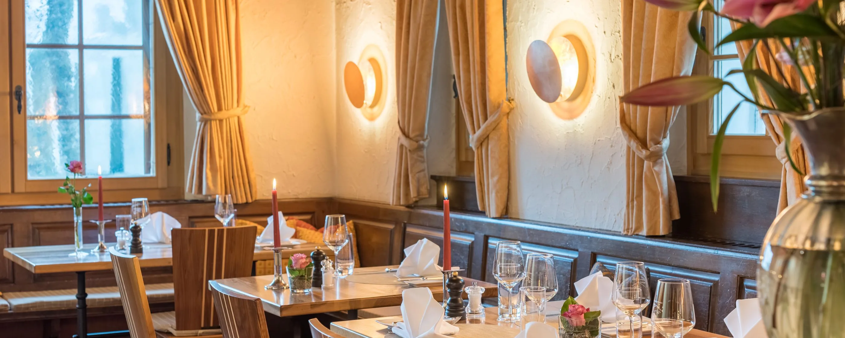 Hotel Schweizerhaus, Maloja: Restaurant Orsini