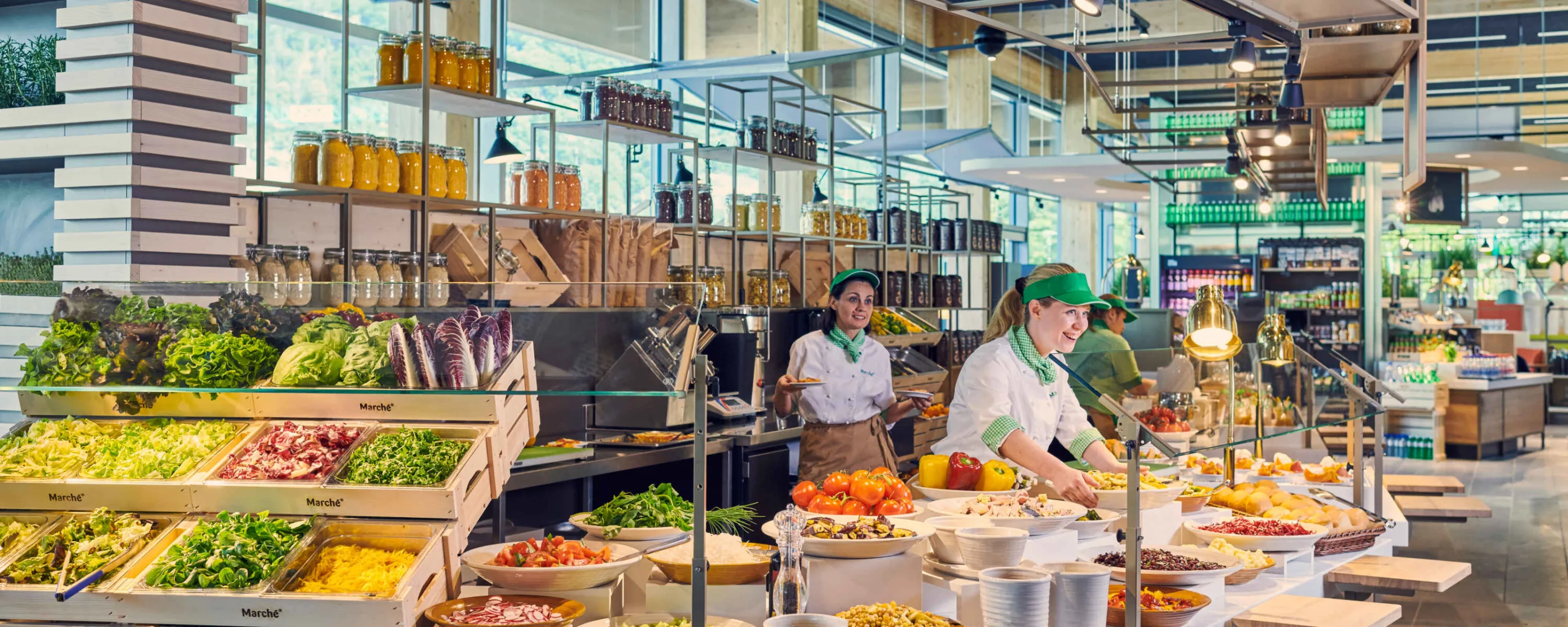 Hotel Bellinzona Sud, Bellinzona: Restaurant Marché Bellinzona Sud 