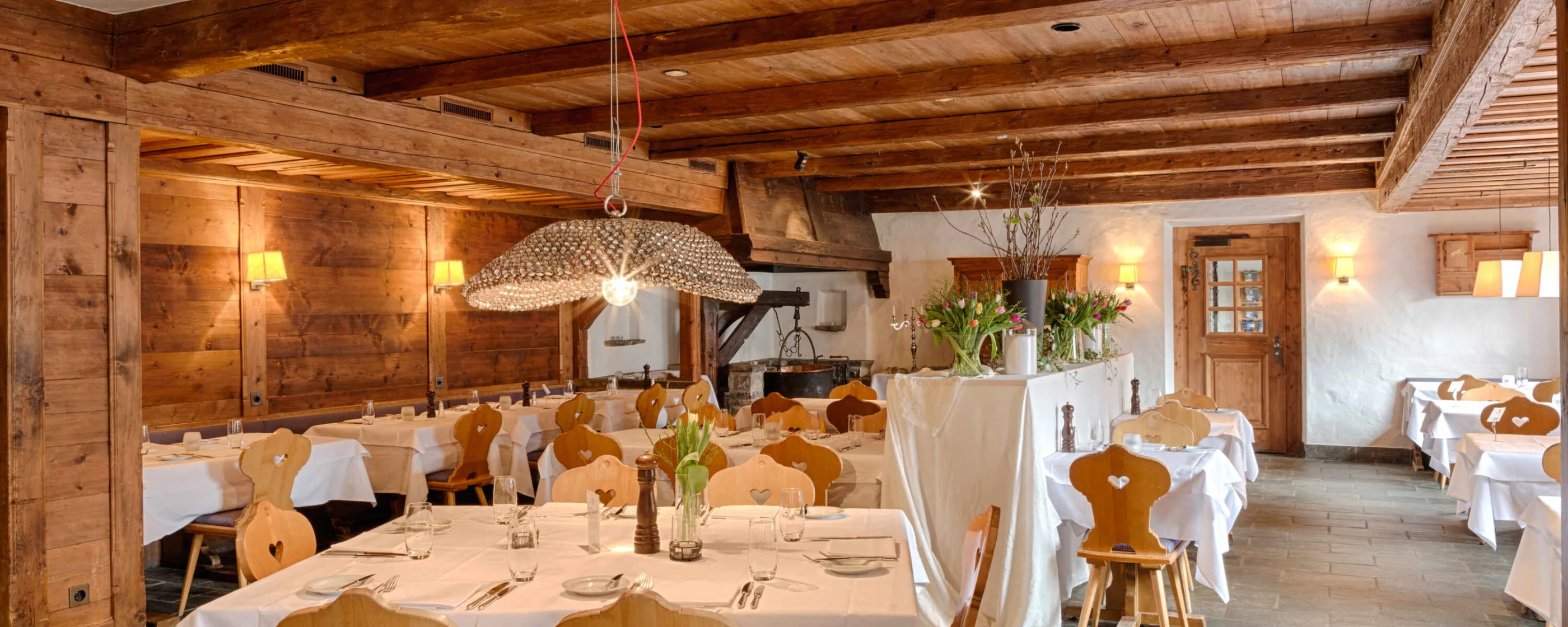 Hotel Bernerhof, Gstaad: Restaurant