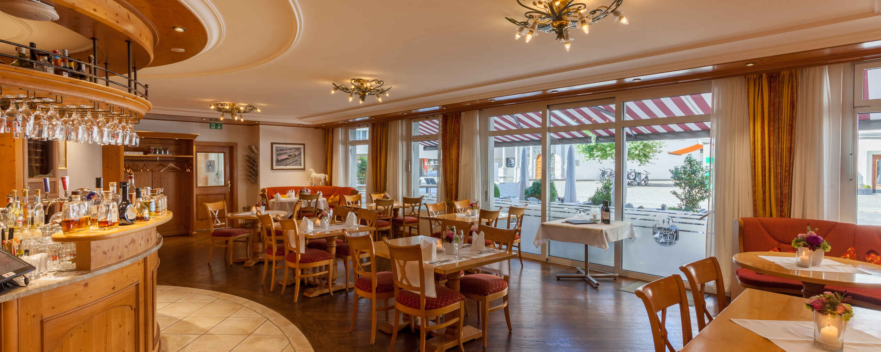 Hôtel Weisses Rössli, Brunnen : Restaurant