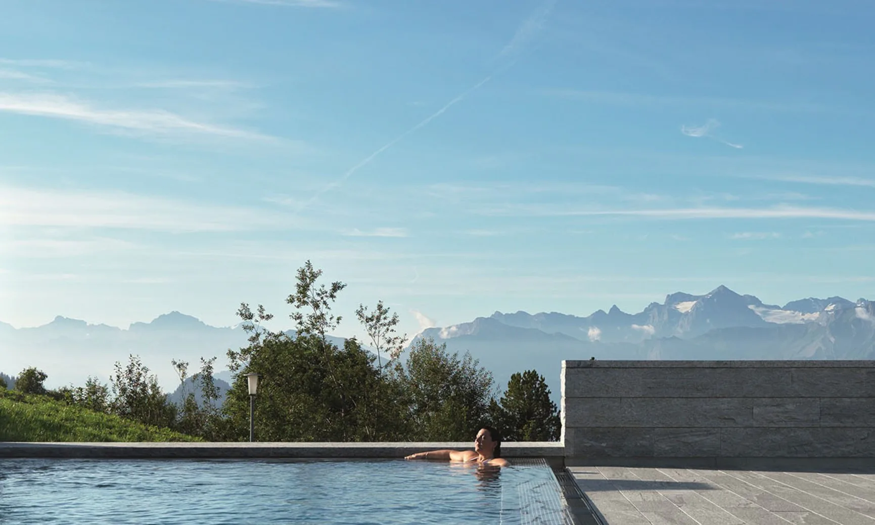 Hotel Rigi Kaltbad, Rigi: Aussenpool