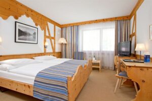 Hotel Edelweiss, Sils-Maria: Economy Doppelzimmer mit Balkon