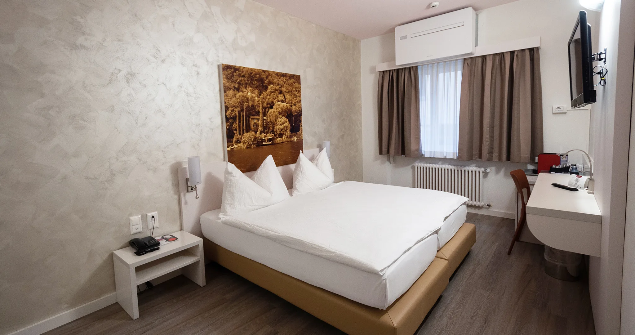 Hotel Acquarello, Lugano: Standard Zweibettzimmer