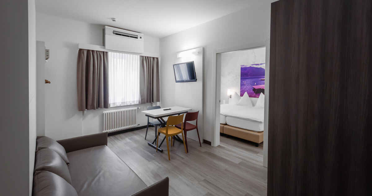 Hotel Acquarello: Studio für 1 bis 5 Personen