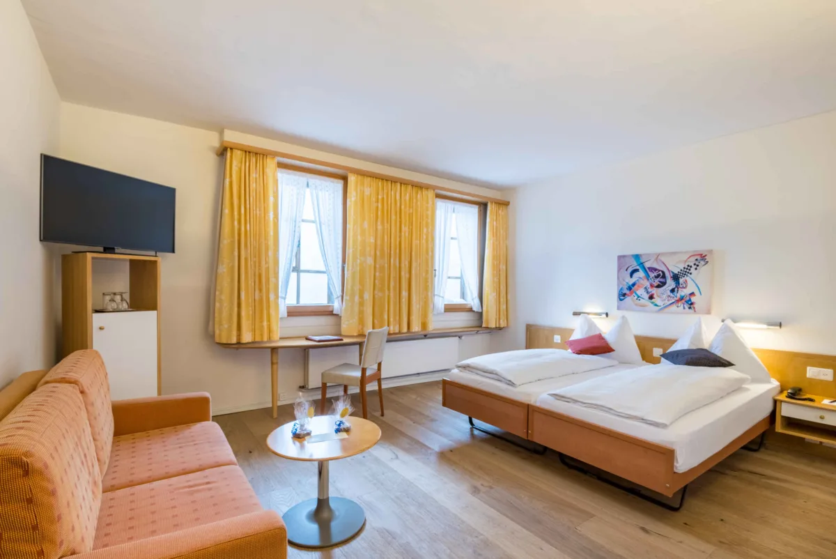 Doppelzimmer mit Bergsicht