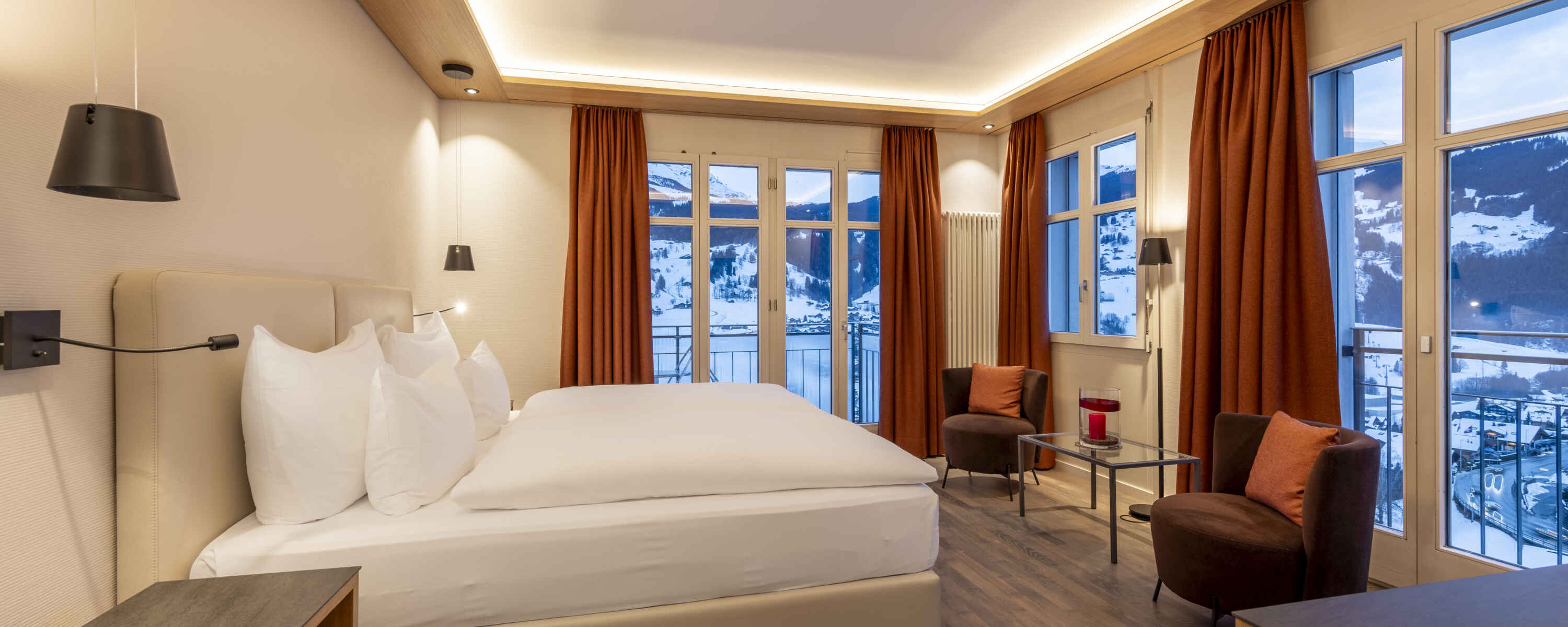 Hotel Belvedere, Grindelwald: double or twin room classic 