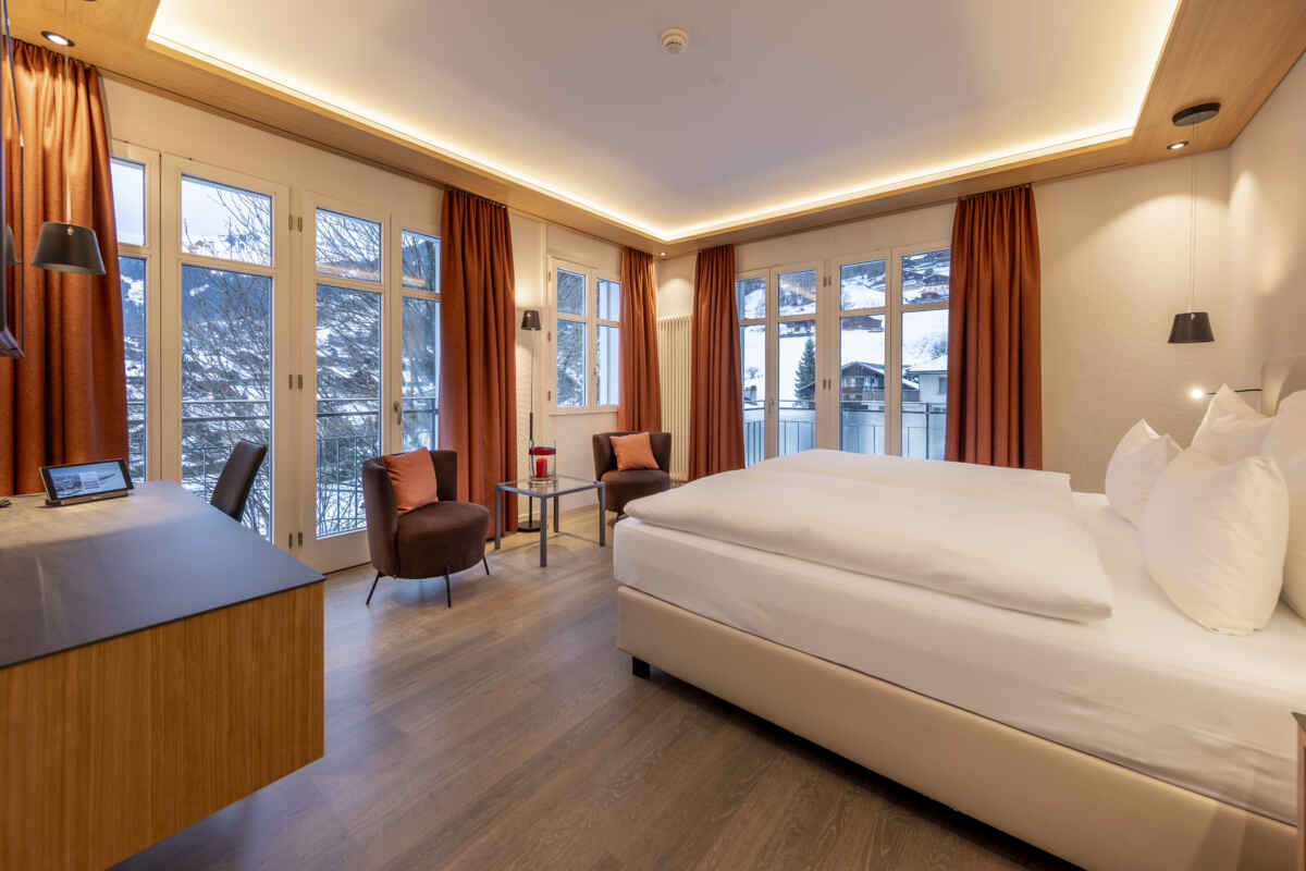 Hotel Belvedere, Grindelwald: double or twin room classic 