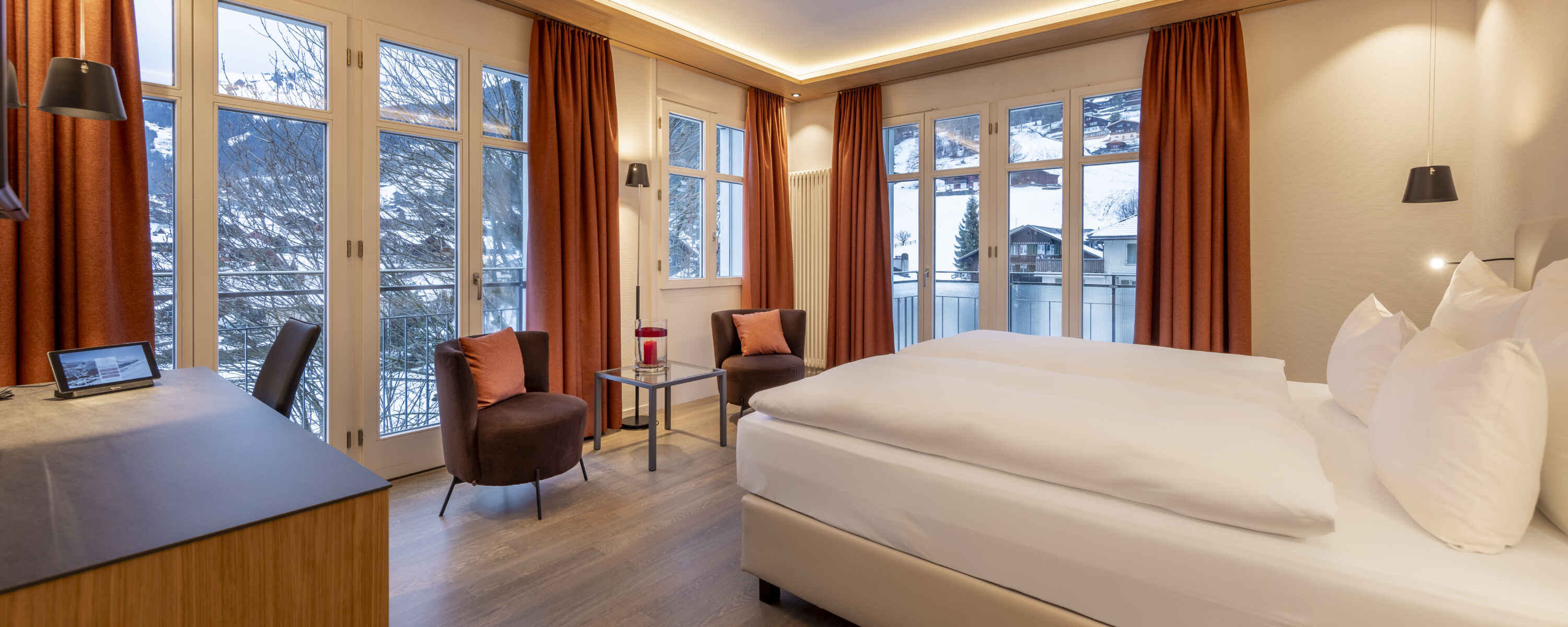 Hotel Belvedere, Grindelwald: double or twin room classic 