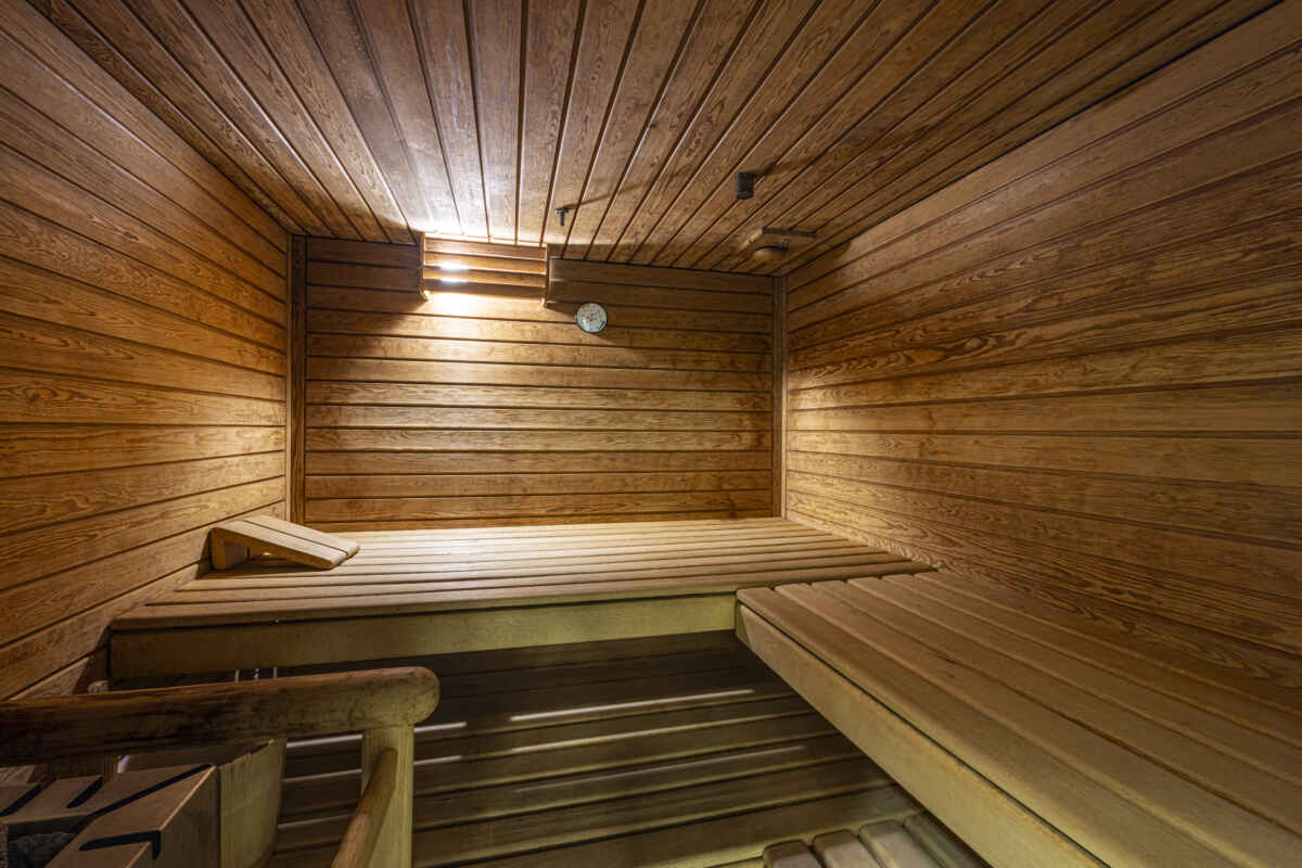 Sporthotel Central, Davos: Sauna