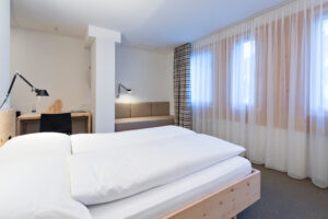 Hotel Hauser, St. Moritz: Dreibettzimmer