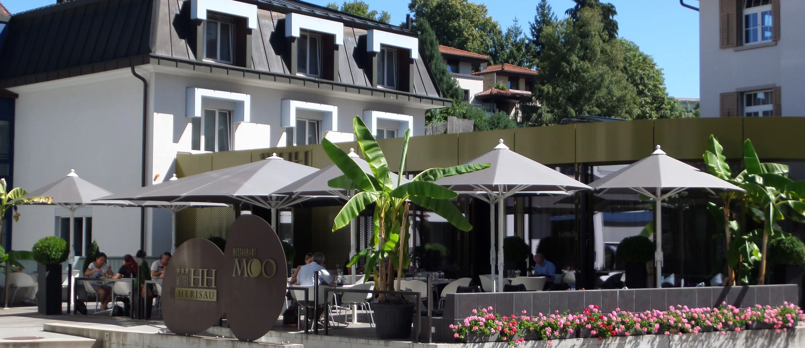 Hotel Herisau, Herisau: Terrasse