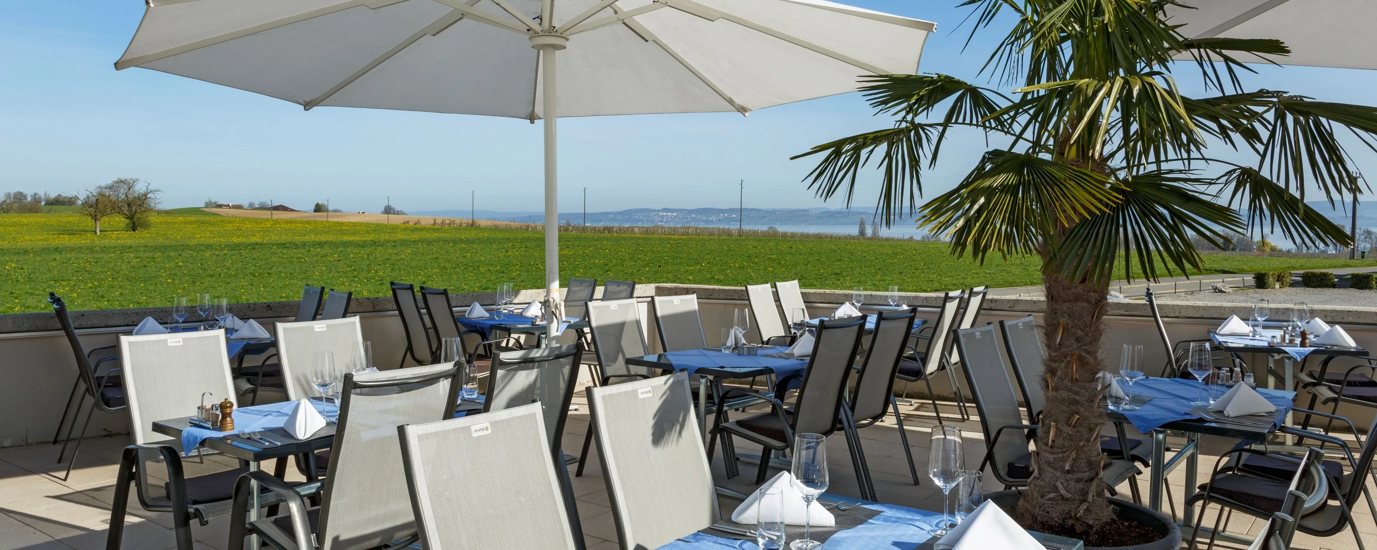 Hotel Seemöwe, Güttingen: Terraço