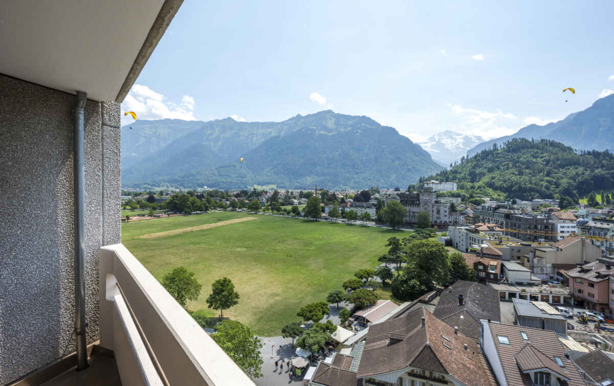 Hotel Metropole, Interlaken: Doppelzimmer Twin Deluxe (7. bis 14. Etage)